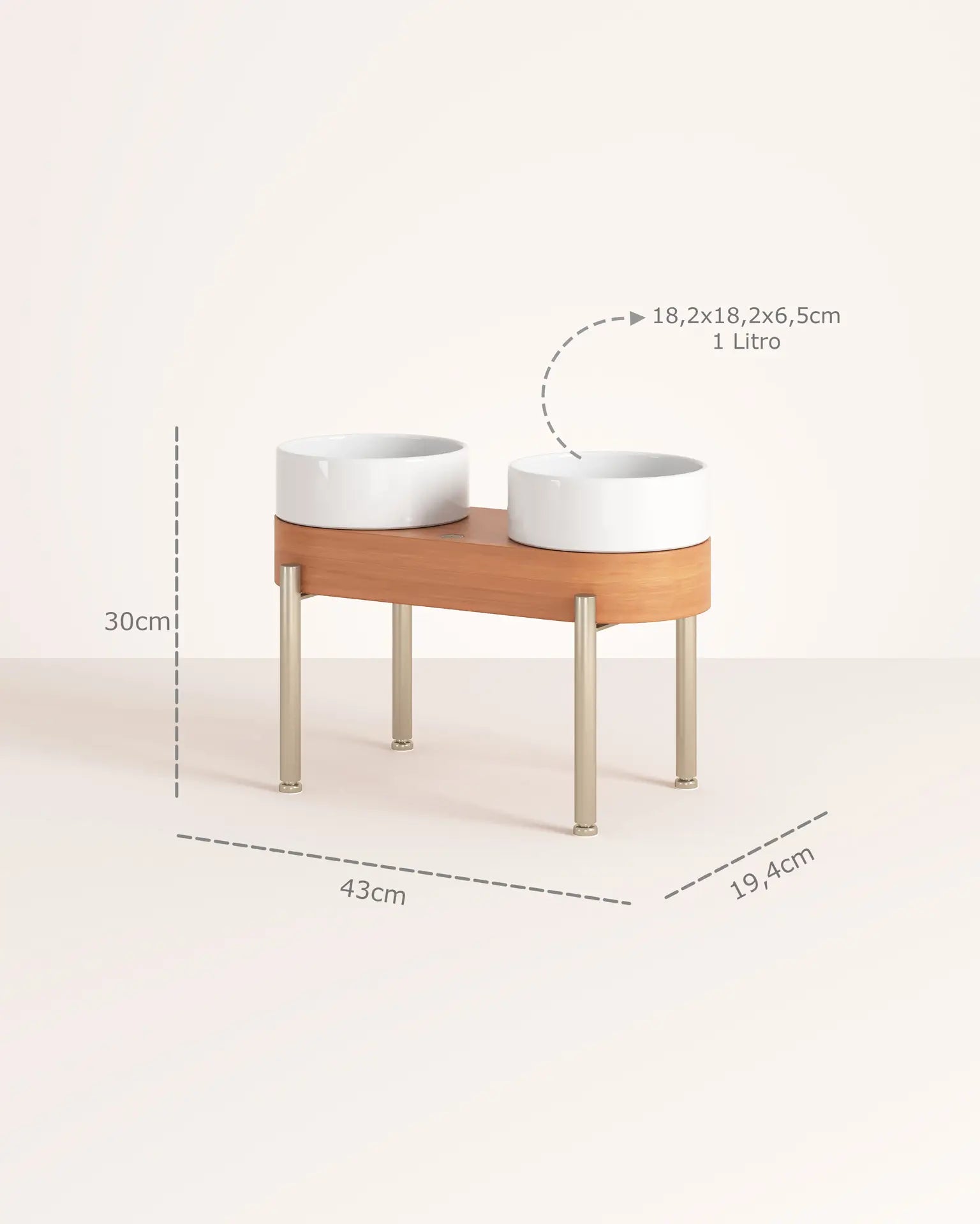 Alimentador Noble - Branco