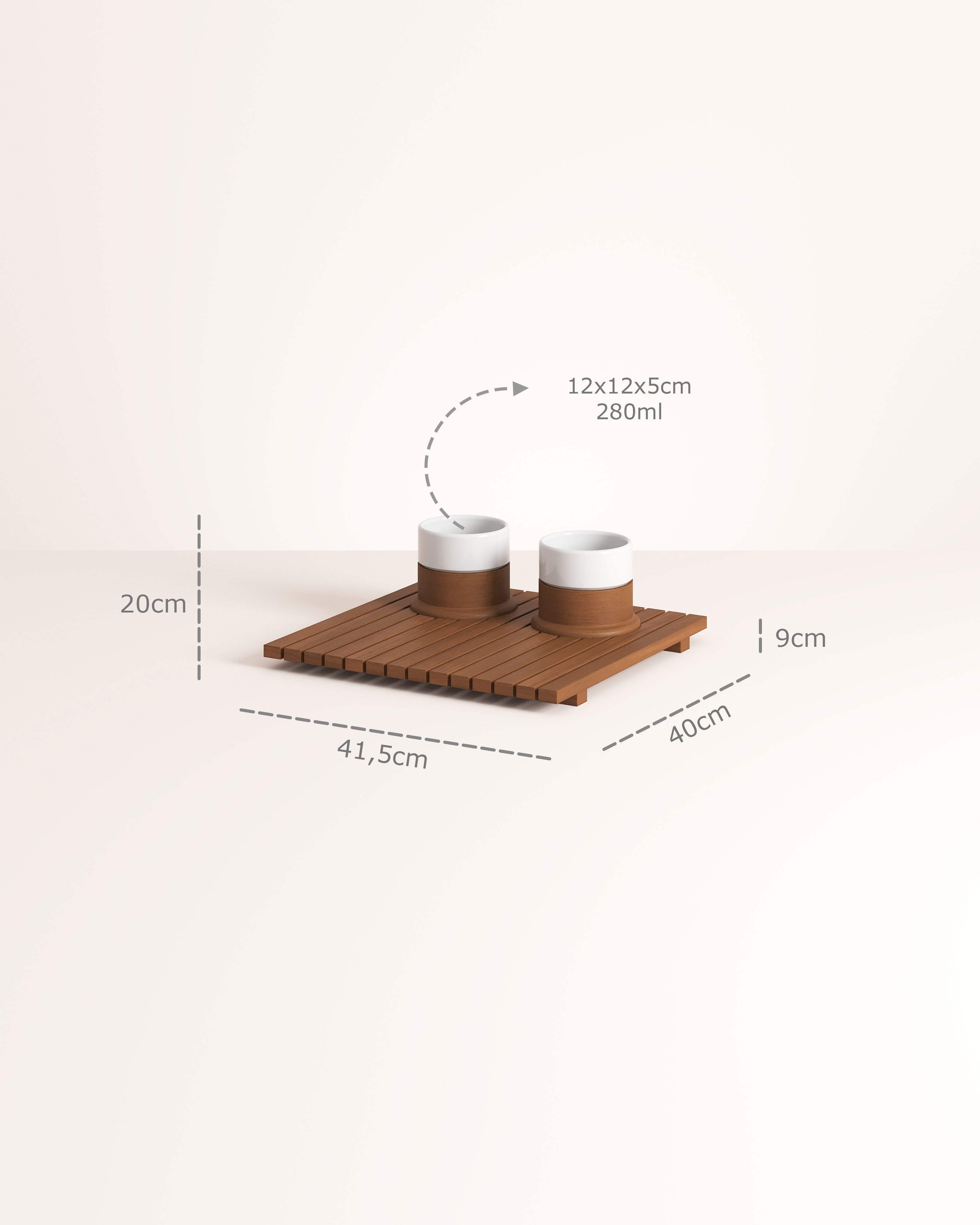 Deck Alimentador Hut