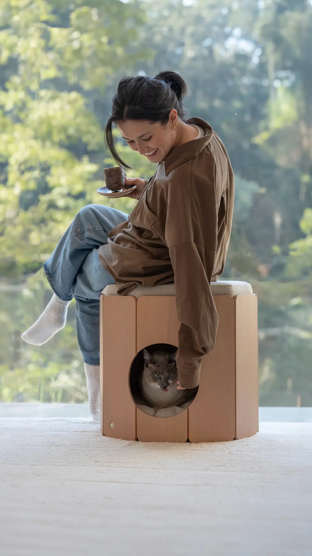 Casinha Tank Oak - Pequeno Porte