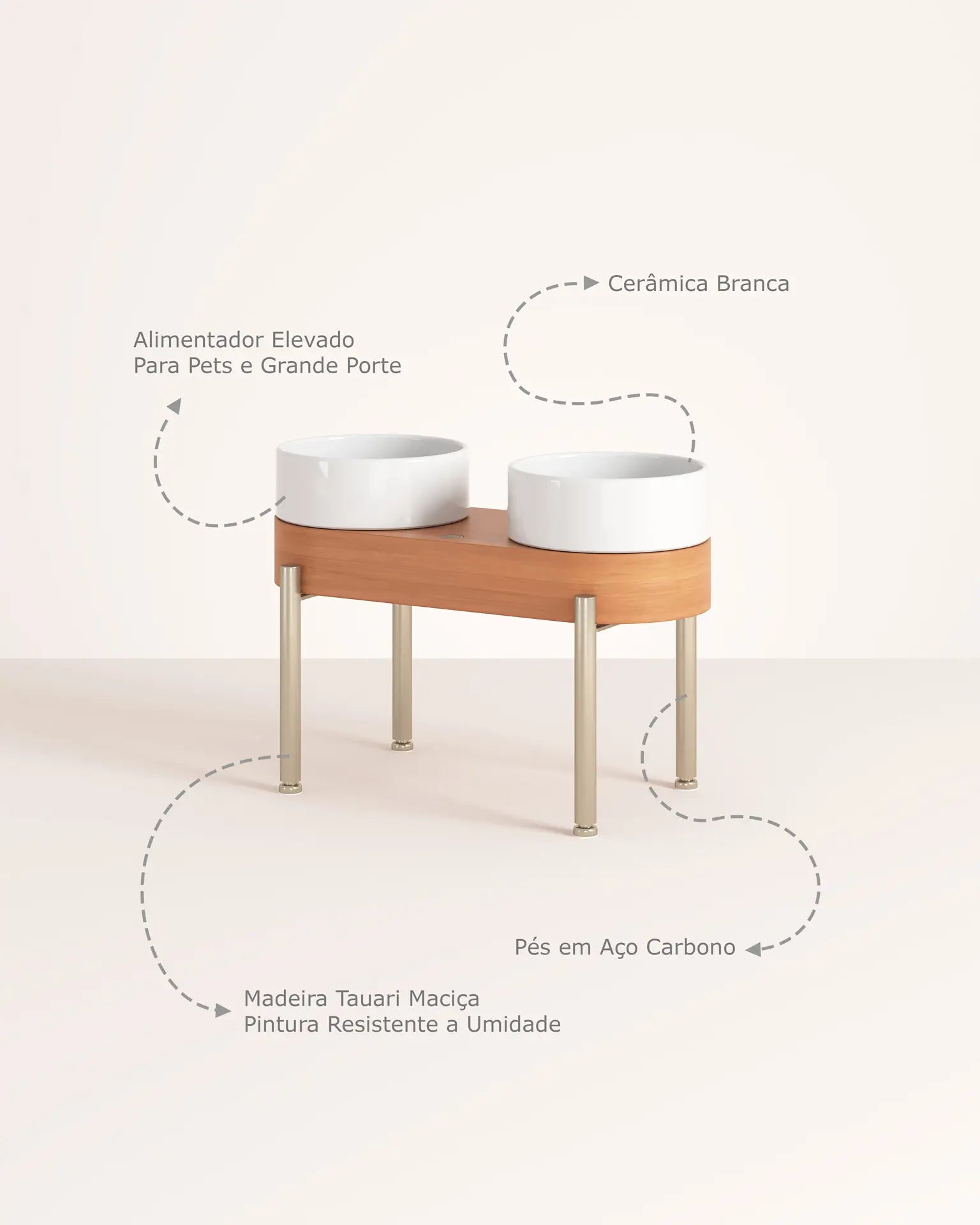 Alimentador Noble - Branco