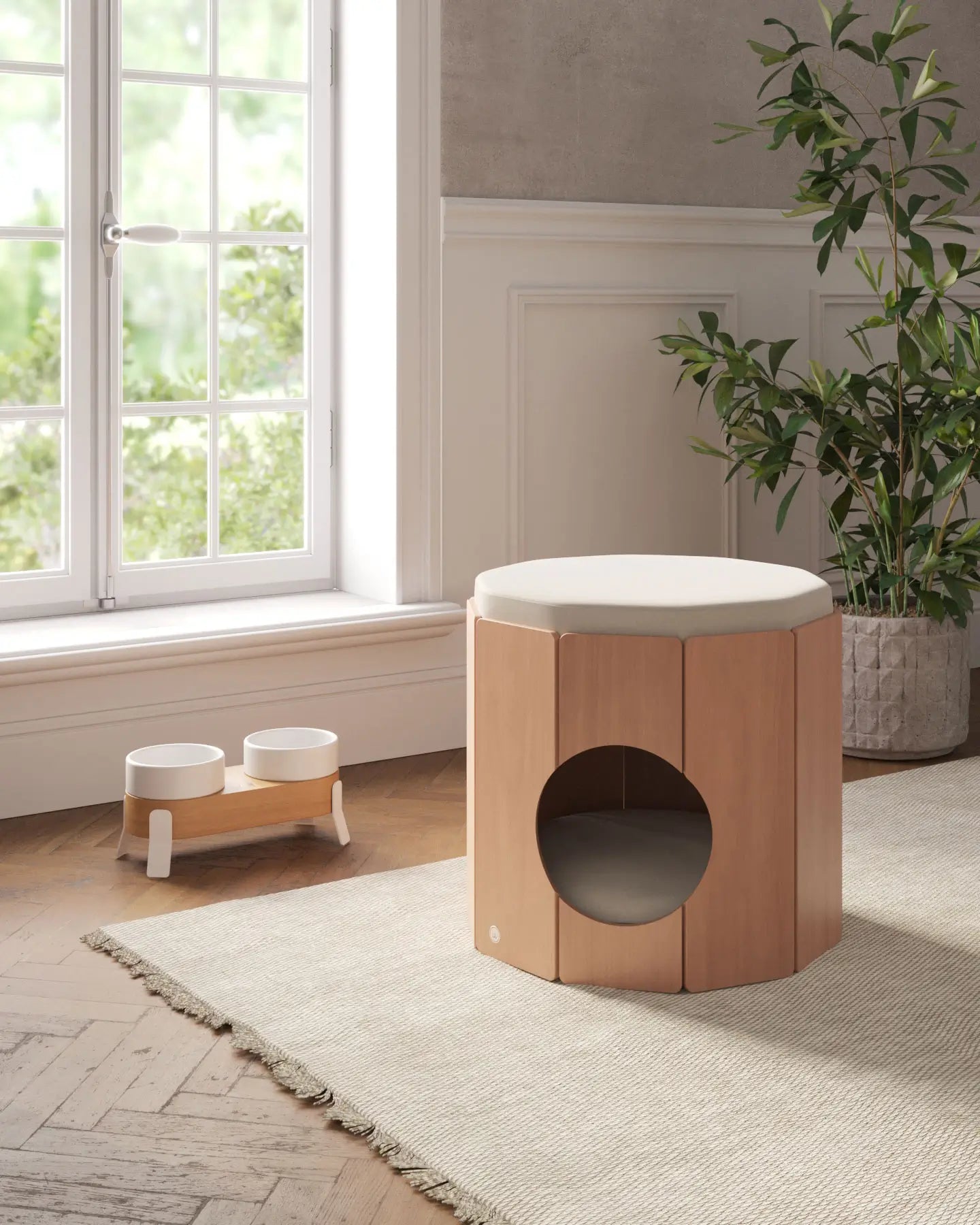 Casinha Tank Oak - Pequeno Porte