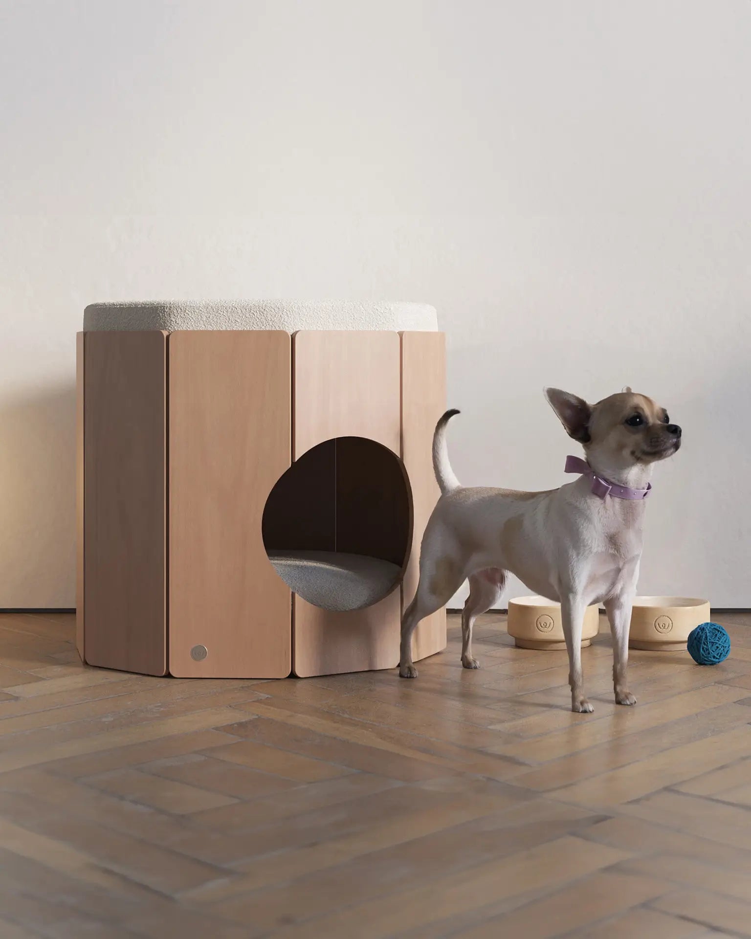 Casinha Tank Oak - Pequeno Porte