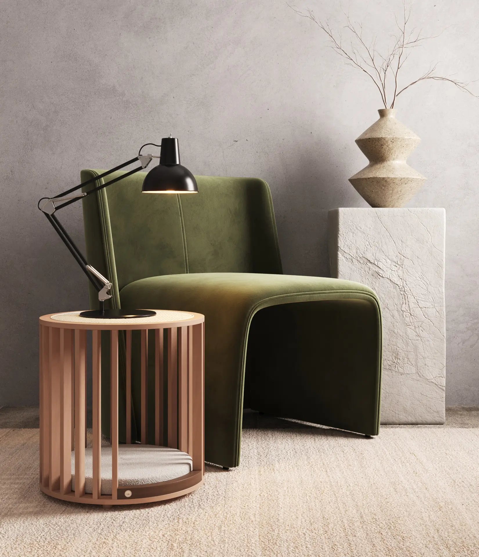 Casinha Collumn Oak - Pequeno Porte